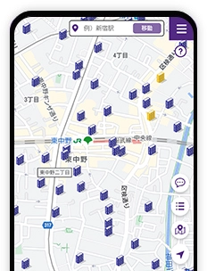 地図から検索